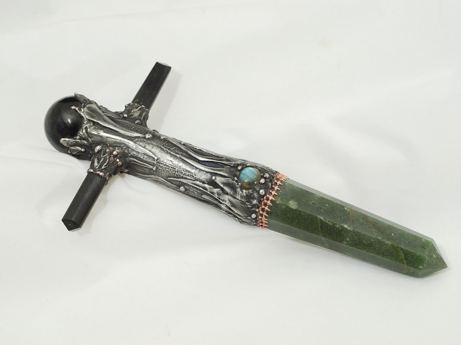 Shungite Jade Ceremonial Athame